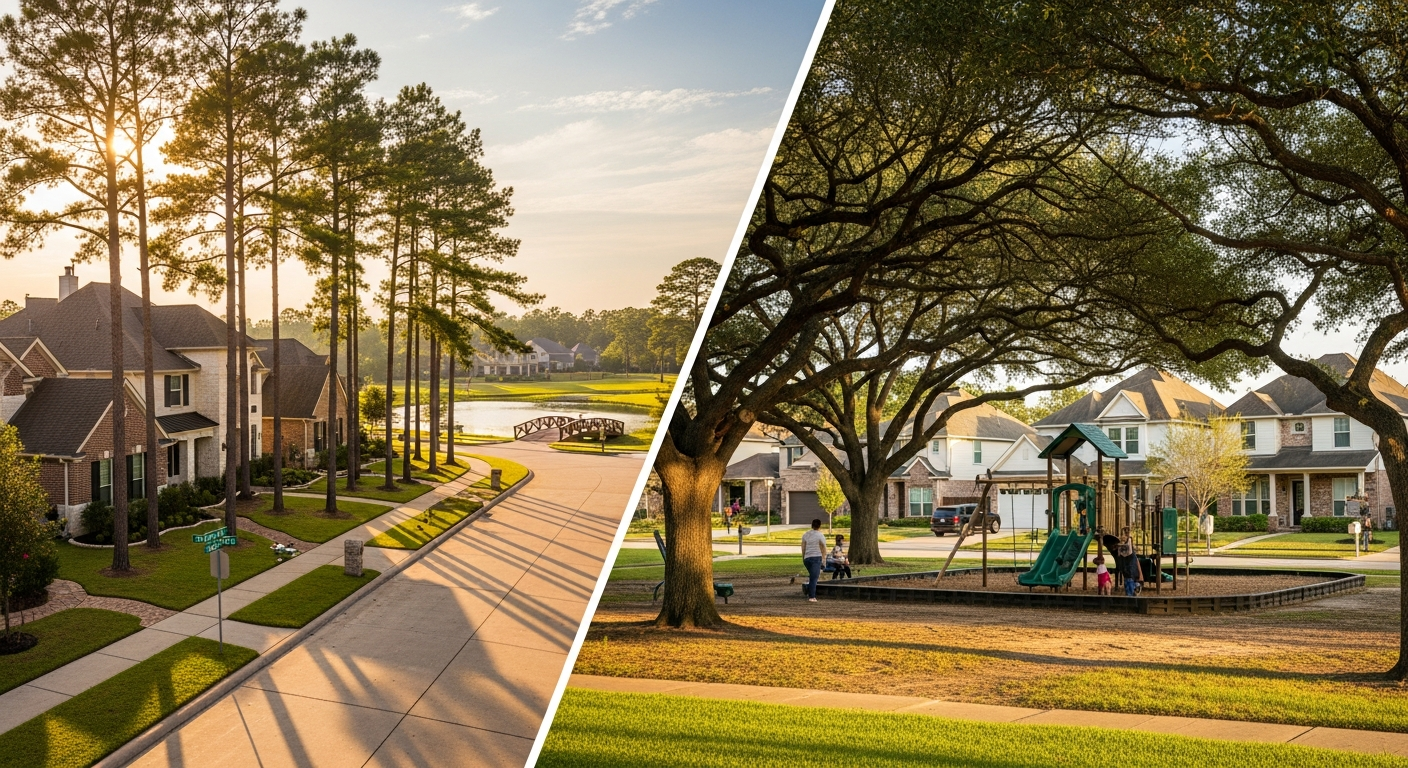 The Woodlands TX vs Katy TX — Comparing Houston's Top Suburbs