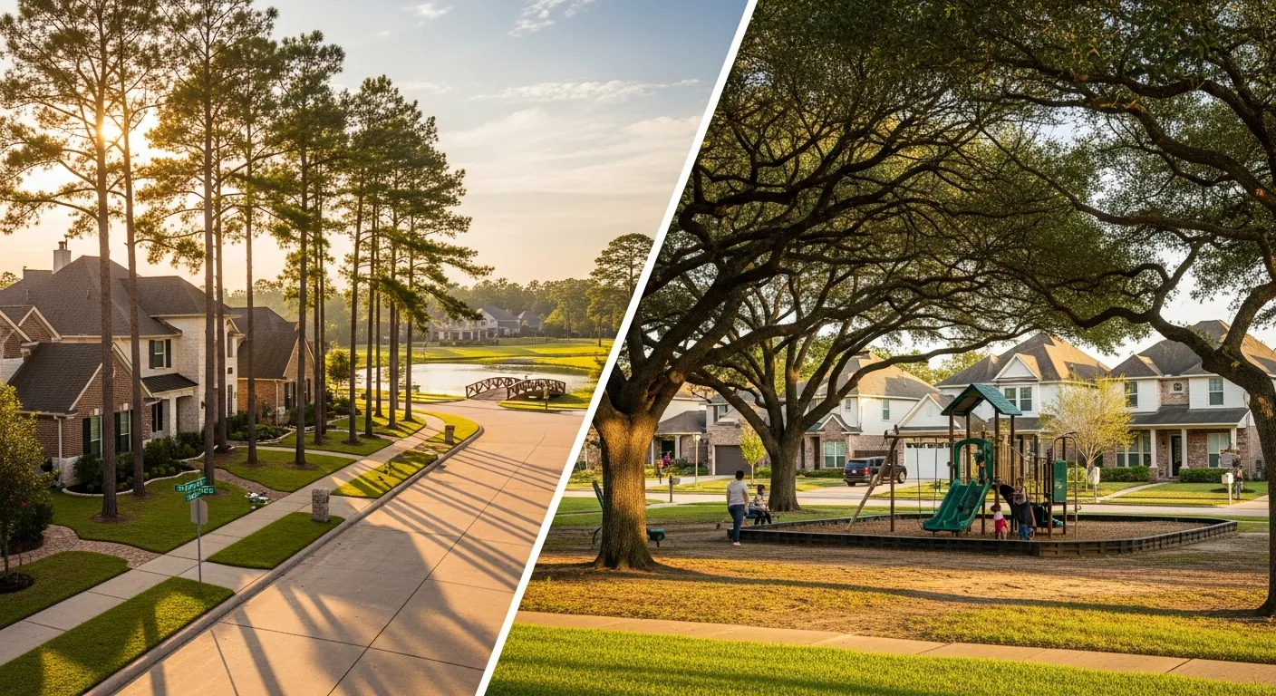 The Woodlands TX vs Katy TX — Comparing Houston's Top Suburbs